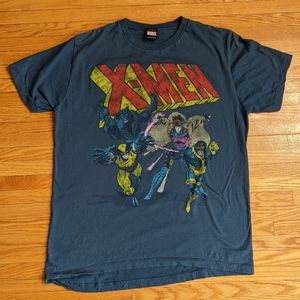 Marvel Mad Engine X-Men Shirt Large Men's Unisex Cotton Comic Book Art